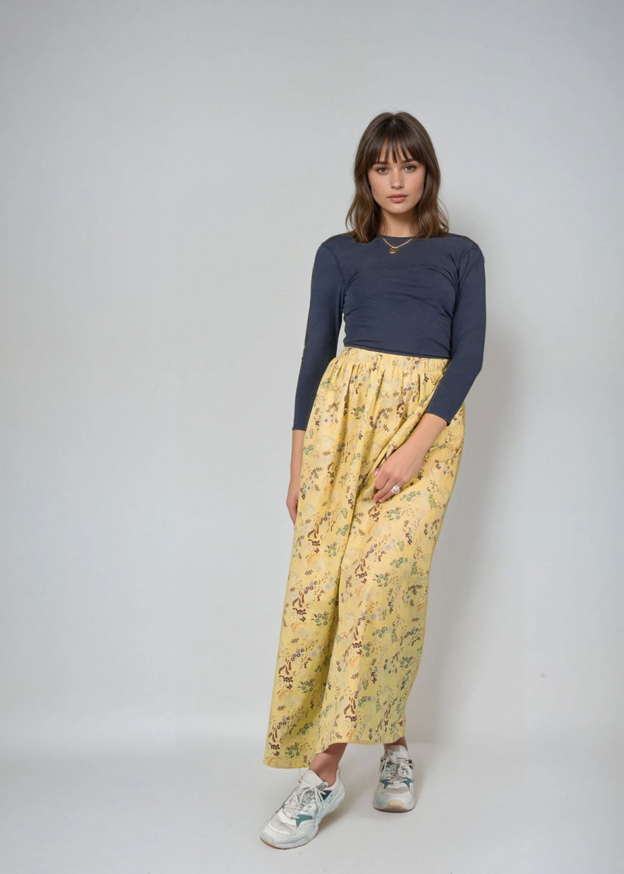 Top danseuse Lula dos nu sexy à manches 3/4 en coton bio bleu marine fabriqué en France - Mode éthique vegan artisanat local